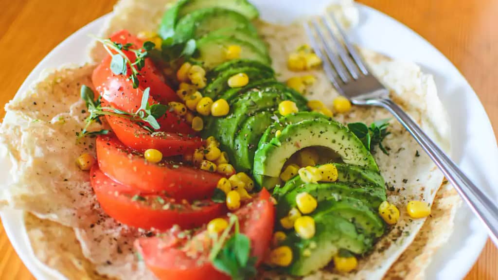 The Perfect No.1 Avocado Corn Salad with Tomato Marinade